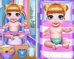 Игра Уход За Новорожденными Близнецами Принцессы